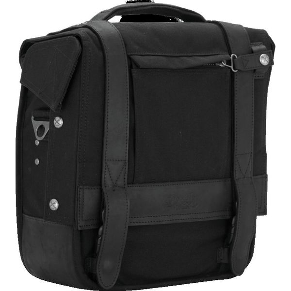 Burly Brand Voyager Saddlebag Each - Black