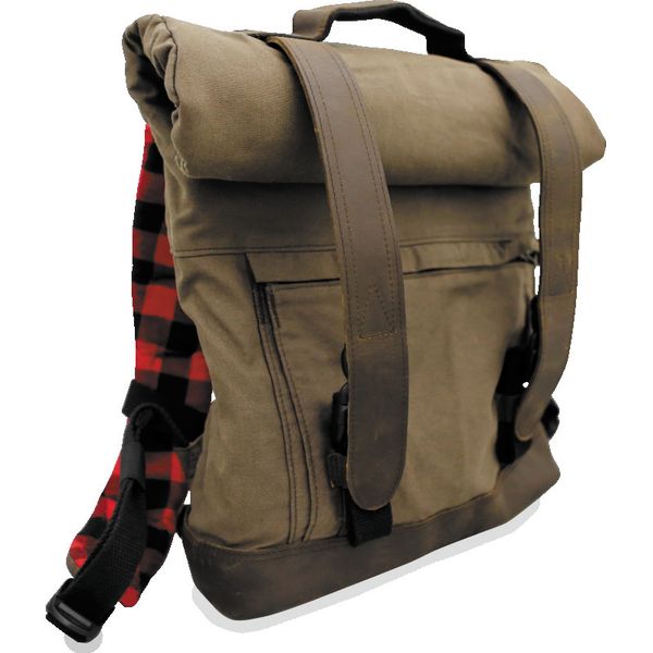 Burly Brand Voyager Back Pack - Dark Oak
