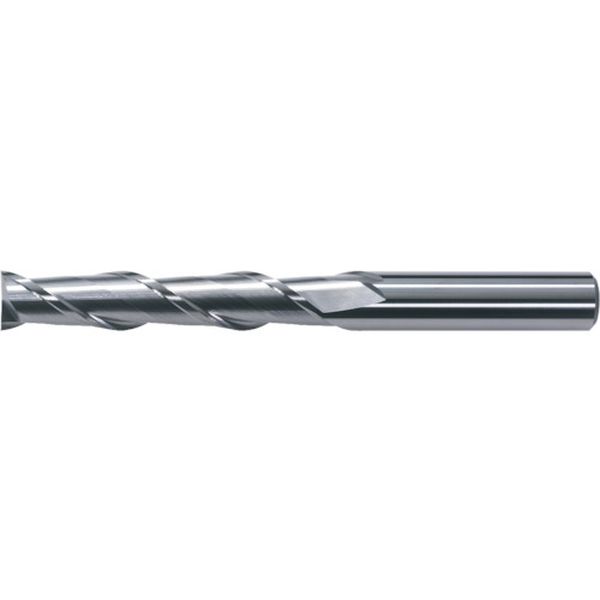 ２枚刃超硬エンドミル（ロング刃長）　アルミ用　ノンコート　５ｍｍ