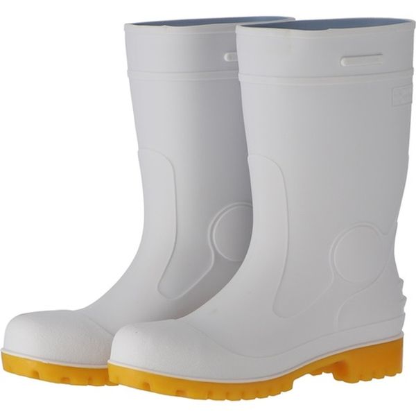 417-3982  長靴 ゾナセーフティー S-10 白 27.0cm