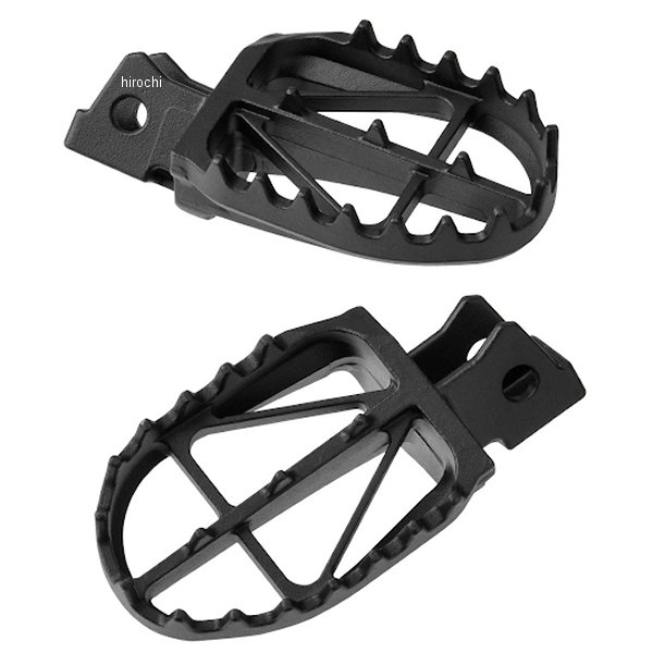 ワイドフットペグ クロモリ 57mm