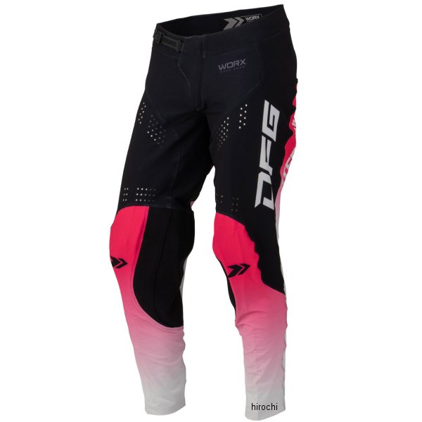 ワークス パンツ チャンプ 黒/ピンク 32サイズ