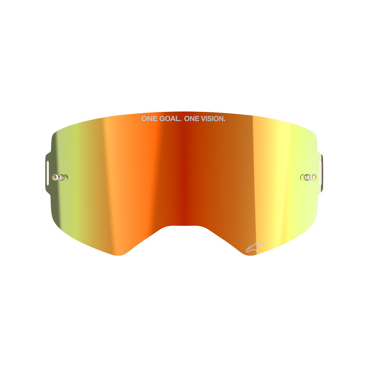 アルパインスターズ スーパーテック ゴーグルレンズ レッドミラー