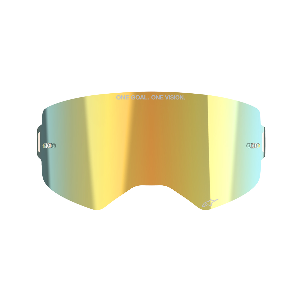 アルパインスターズ スーパーテック ゴーグルレンズ ゴールドミラー