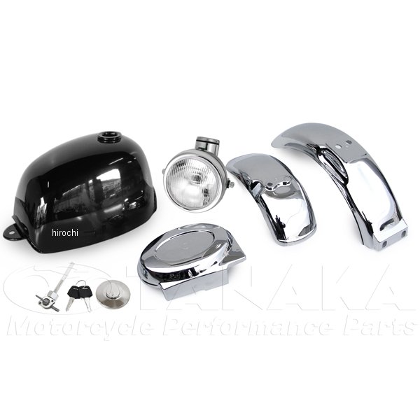 ゴリラタイプ タンク＆外装セット 黒