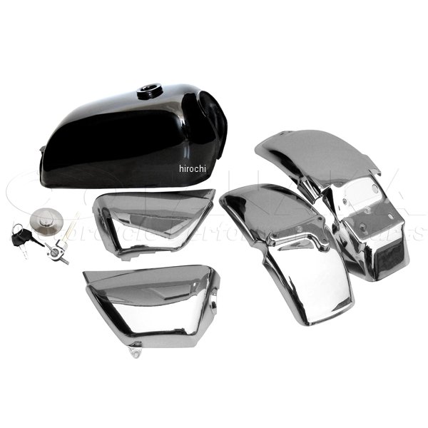 タンク＆外装セット エイプ 黒