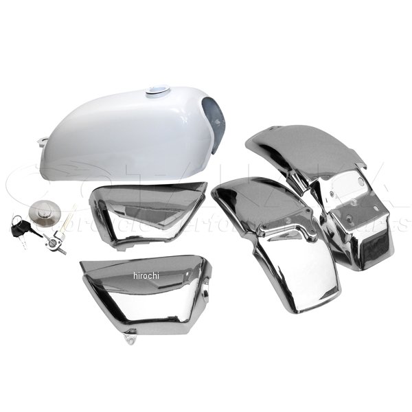 タンク＆外装セット エイプ 白