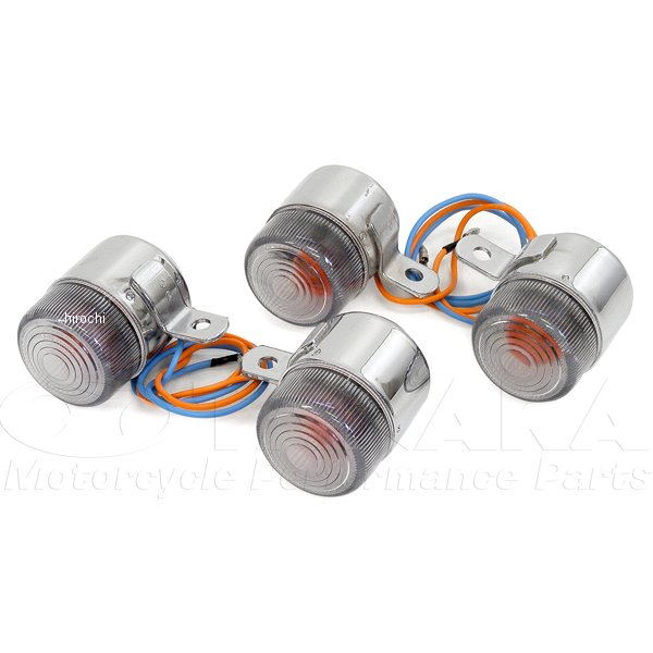 汎用 ウインカー A（6v) 4Lモンキータイプ  クリア