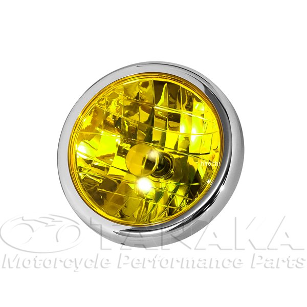 マルチリフレクターヘッドライトレンズ＆リム モンキー イエロー