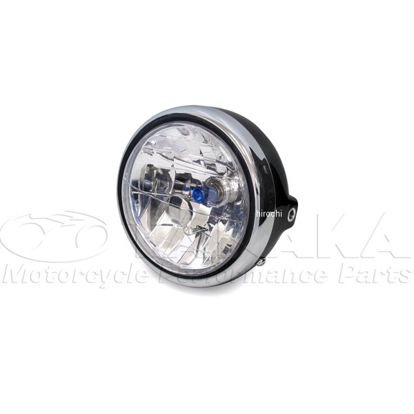 汎用 マルチリフレクターヘッドライト 黒