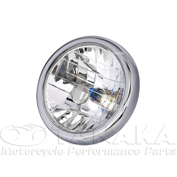 マルチリフレクターヘッドライトレンズ＆リム モンキー クリア