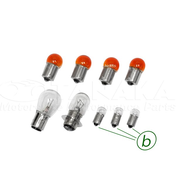 バルブb用 12Ｖ電球セット オレンジウインカー電球 ダックス、前期ゴリラ