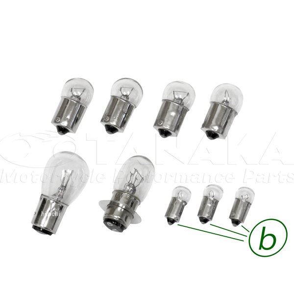 バルブb用 12Ｖ電球セット クリアウインカー電球 ダックス、前期ゴリラ