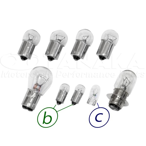 ウェッジ球タイプ用 12Ｖ電球セット クリアウインカー電球 ゴリラ