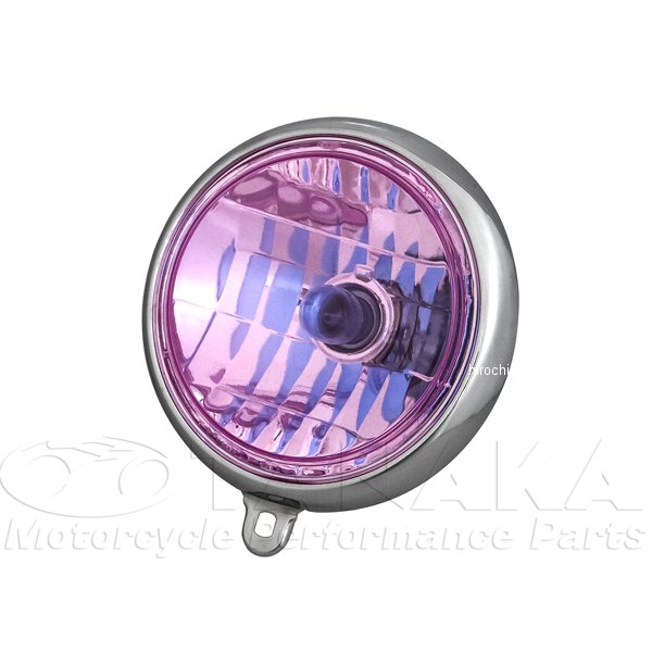 マルチカットリフレクター ヘッドライトレンズ＆リム ダックス ピンク