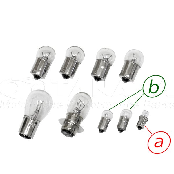 12Ｖ電球セット クリアウインカー電球 スーパーカブC50/C70、スーパーカブ90