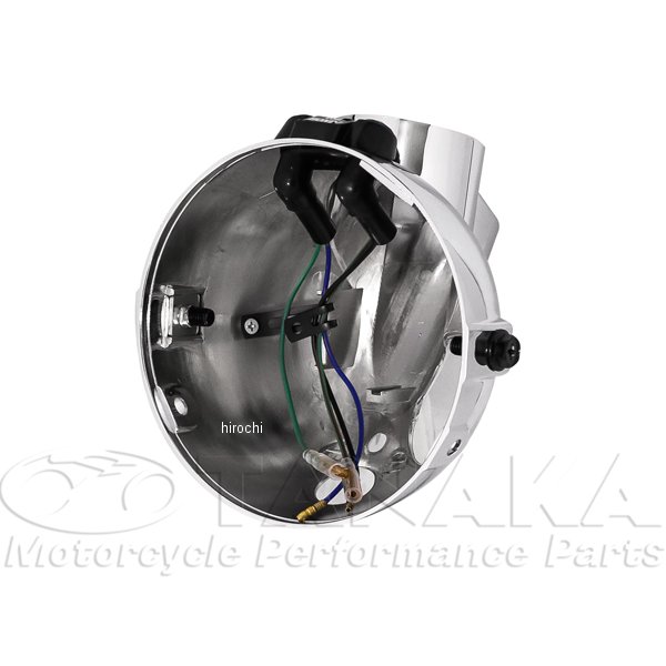 5Ｌタイプヘッドライトケース モンキー メッキ