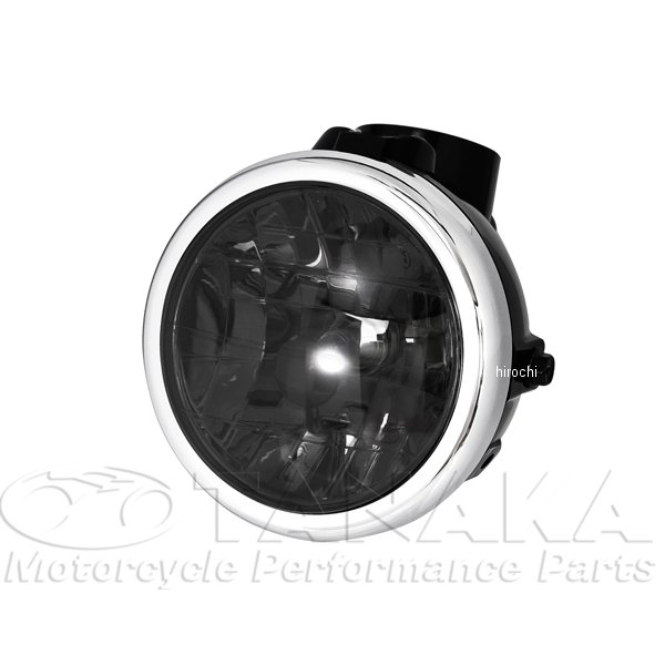 マルチカットリフレクターヘッドライト モンキー 黒/スモーク