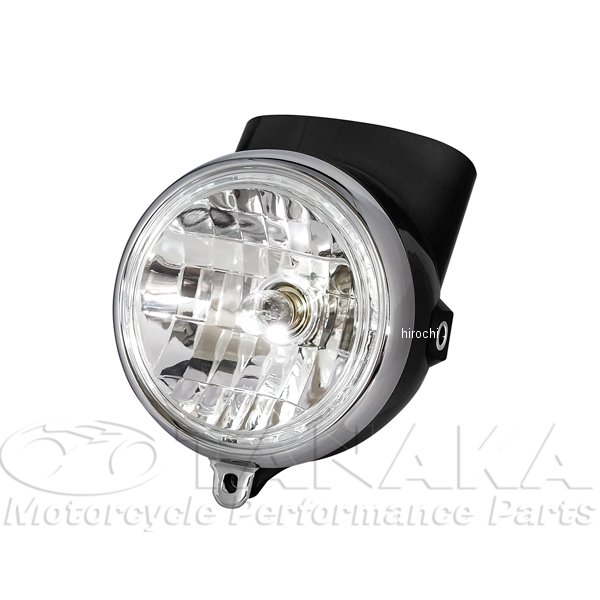 初期型ダックス シャリィタイプヘッドライト  黒/クリア