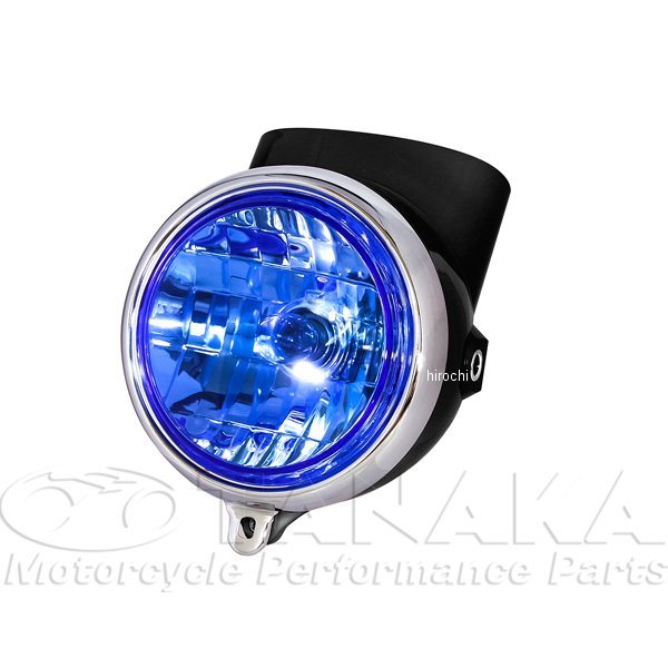 初期型ダックス シャリィタイプヘッドライト  黒/青