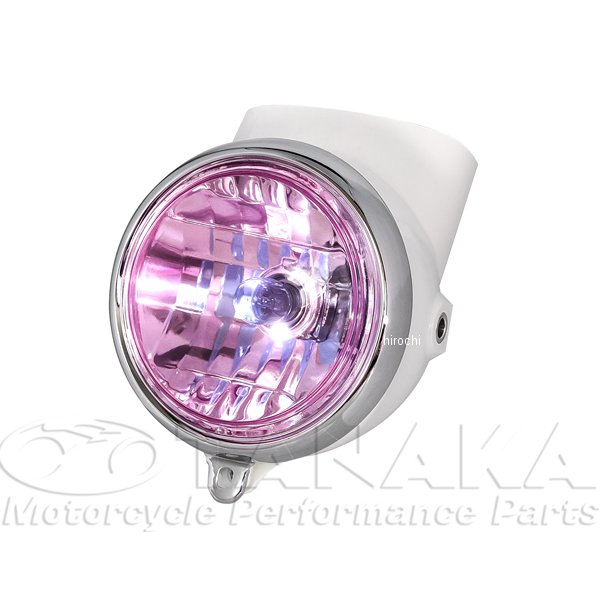 初期型ダックス・シャリィタイプヘッドライト 白/ピンク