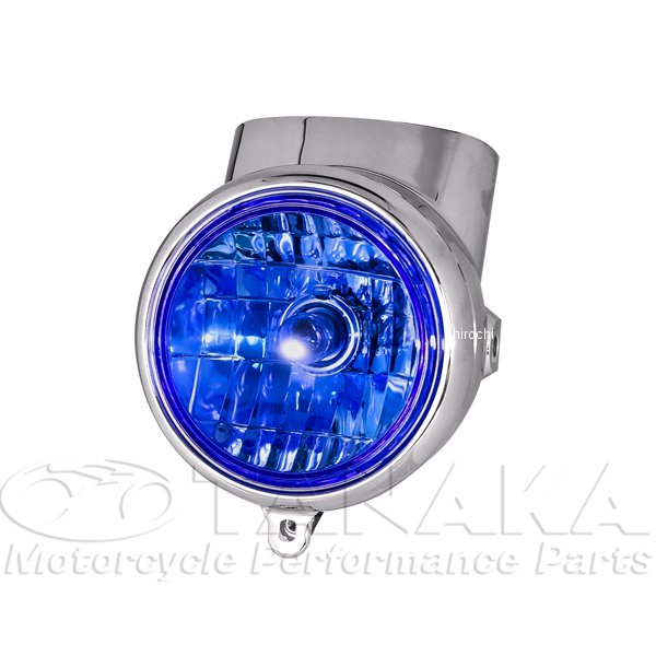 初期型ダックス・シャリィタイプヘッドライト メッキ/青