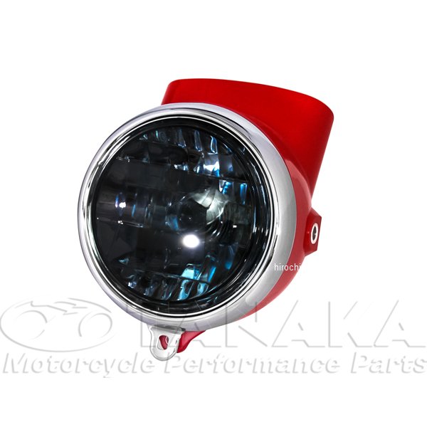 初期型ダックス・シャリィタイプヘッドライト 赤/スモーク