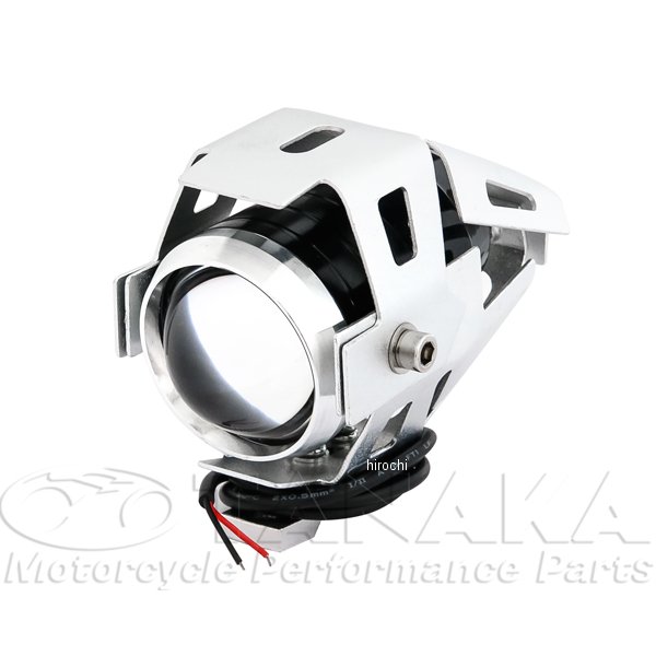 12V 汎用 LEDプロジェクターライト  シルバー