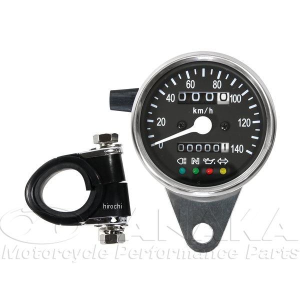 汎用（12V） 60mmスピードメーター 黒