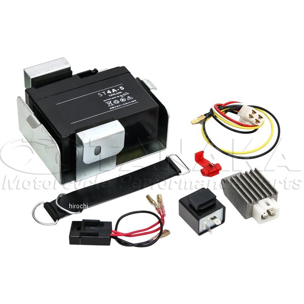 LEDウインカー専用 6V→12V化 コンバージョンキット ダックス