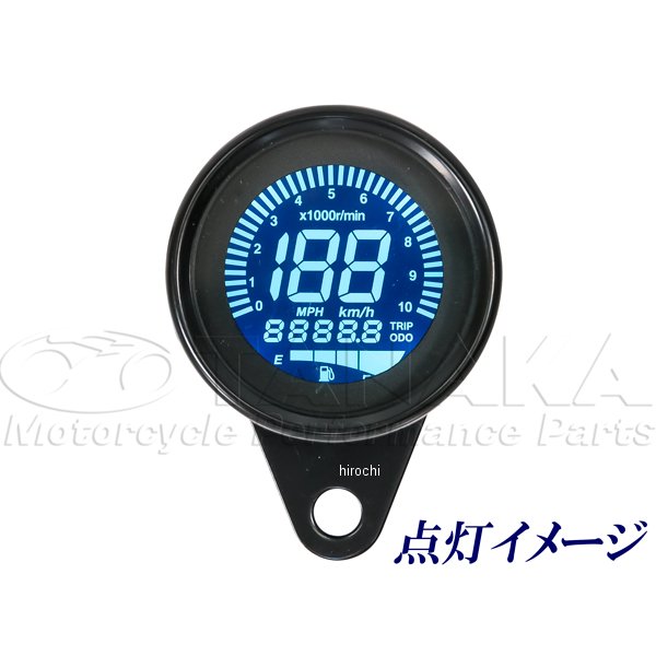 汎用（12V） 60mm デジタルスピードメーター