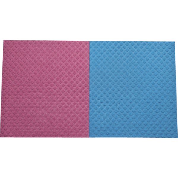 CCLPB 354-4036  スコッチ・ブライト セルロースクロス 無地 ピンク・ブルー各1枚入