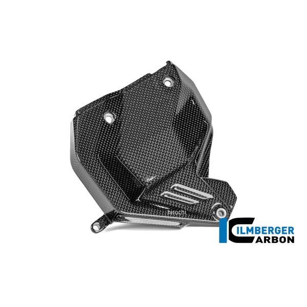 シリンダーヘッドカバー 左側 カーボングロッシー 艶あり Panigare V4S