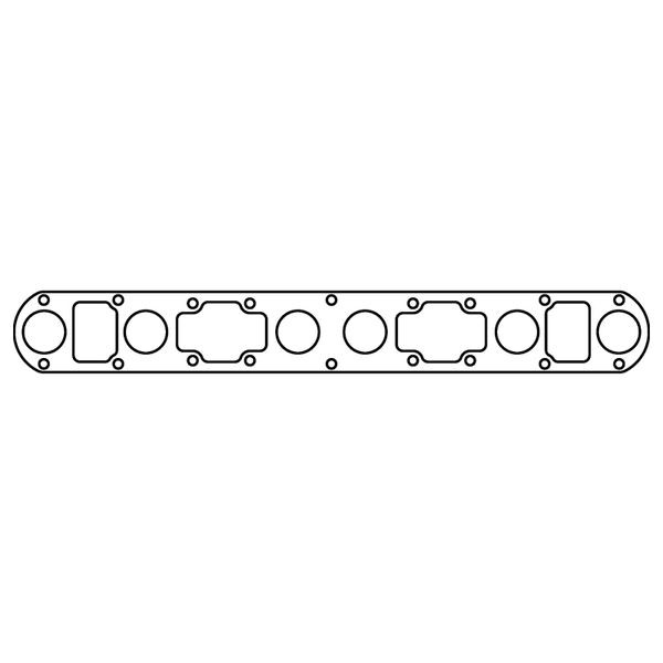 Cometic Jaguar XK6 .060in AFM Intake Manifold Gasket - With B Type Heads