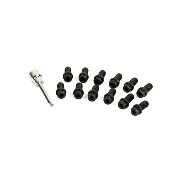 Cometic Header Bolts 3/8 - 16 3/4in Grade 5 Black Oxide Finish With Hex and Socket Head