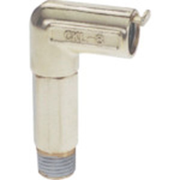 CKL12022L 808-2630  タッチコネクターロングエルボ(金属) 12mm・R1/4