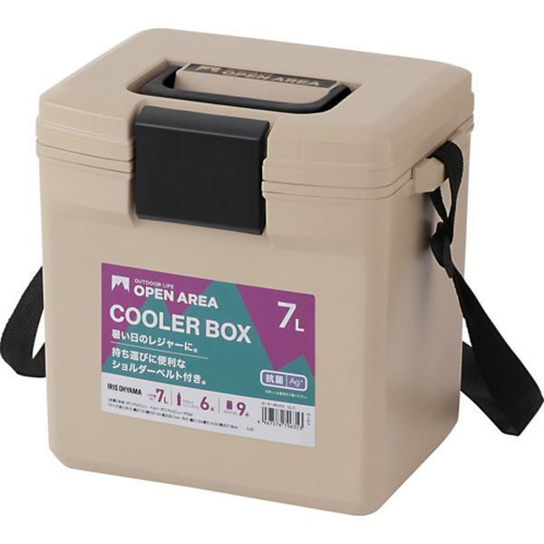CL7 669-0091  202872 クーラーボックス 7L ベージュ