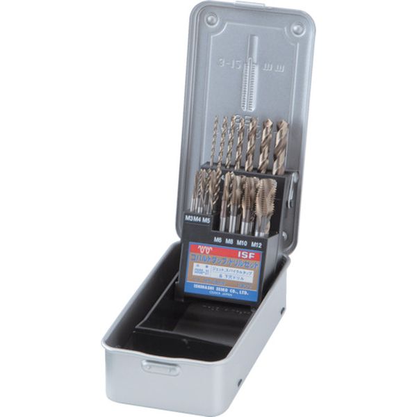 コバルトジェット・スパイラルタップ・ドリルセット