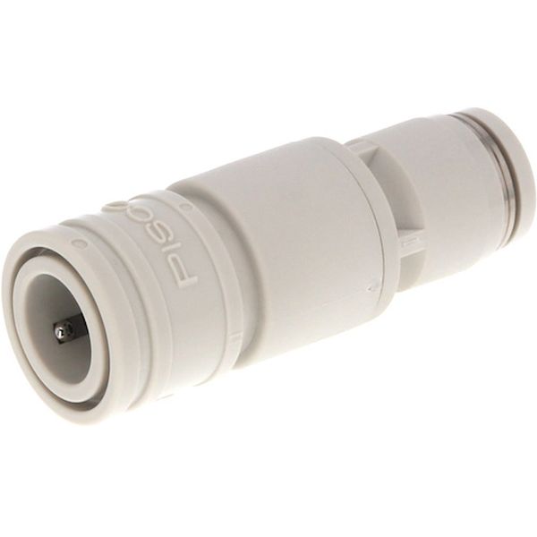 CPP156W ライトカップリング 15シリーズプラグ ストレートワンタッチ継手タイプ 6mm ライトグレー仕様