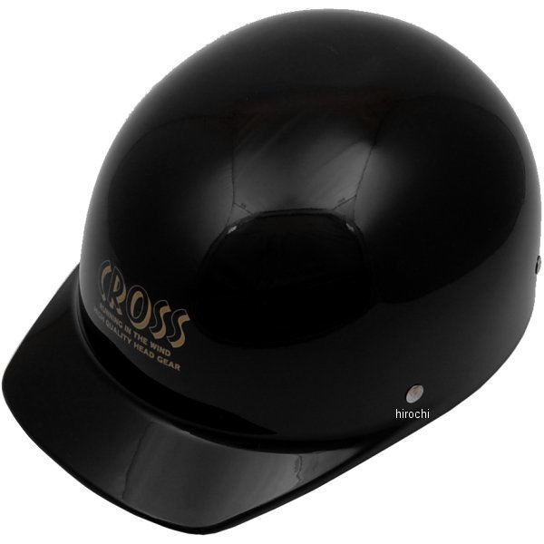 CR-680 ヘルメット クロス 黒 フリーサイズ (57cm-60cm)
