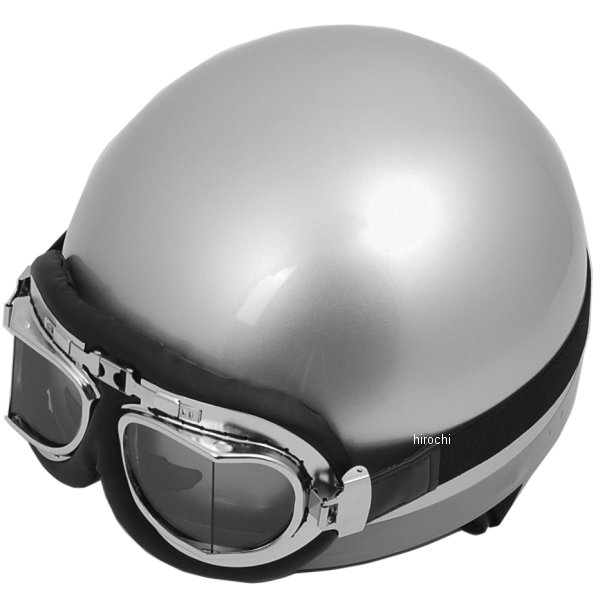 CR-751 ヘルメット クロス シルバー LLサイズ (61cm-62cm)