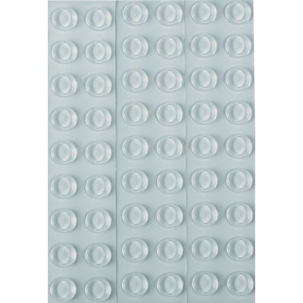 CR202  まとめ買い いつでもはがせるクッションゴム 台形 8mm径×2mm厚(54個入)