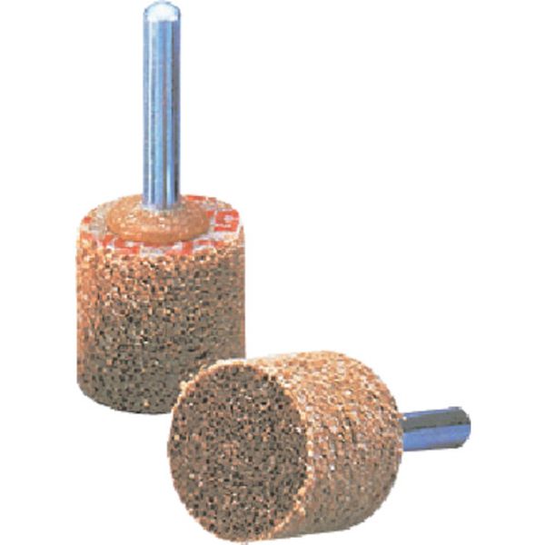 CU5AFJIKU  スコッチ・ブライト 軸付ユニホイール(軸径6mm) ＃220相当 淡茶 5個入り