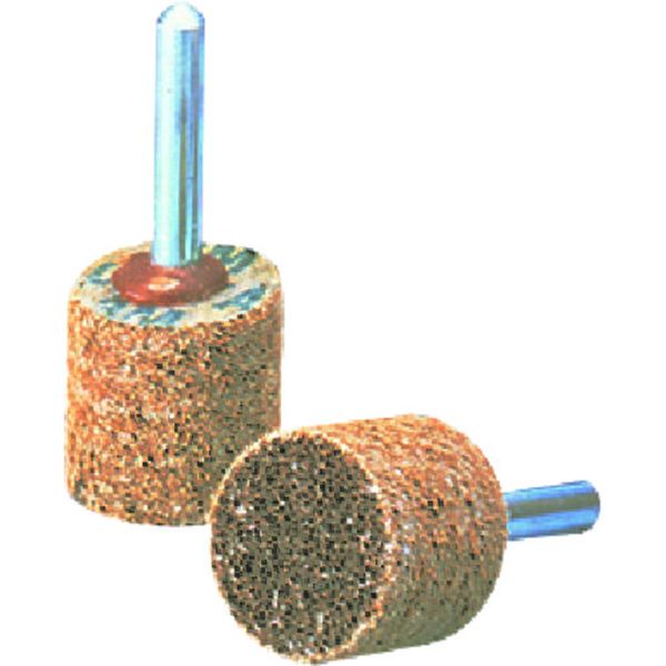 CU7AMJIKU  スコッチ・ブライト 軸付ユニホイール(軸径6mm) ＃180相当 淡茶 5個入り