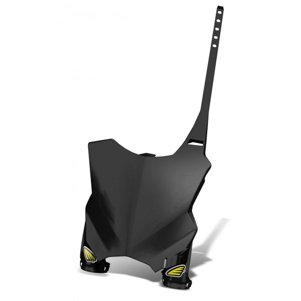 Cycra 17-23 Kawasaki KX250F Front Stadium Number Plate - Black