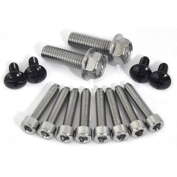 Cycra Replacement Hardware Series 1 - Black/Silver