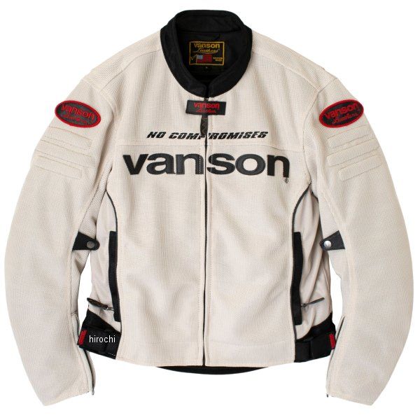 VS23105S バンソン VANSON 春夏モデル メッシュライダースジャケット
