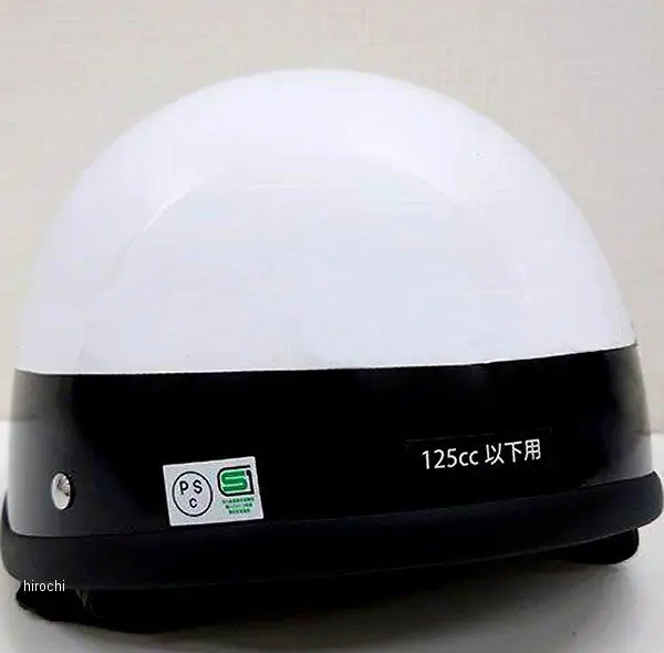 コミネ KOMINE ヘルメット FUJI-300C ホワイト/シルバー モールド