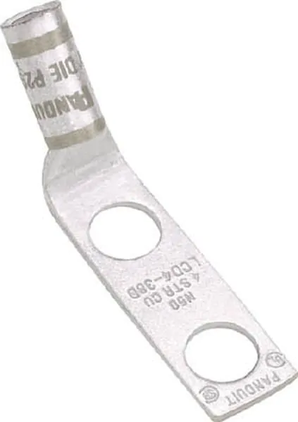 LCD614AFL 785-1341 パンドウイットコーポレーション パンドウイット 銅製圧縮端子 標準バレル 2つ穴 90°アングル ｜ヒロチー商事