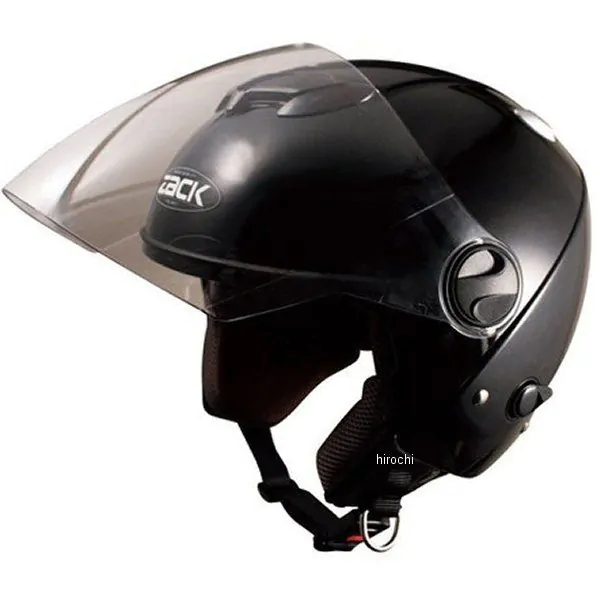 4984679509681 TNK工業 ジェットヘルメット ZACK ZJ-3 黒 ディープ 